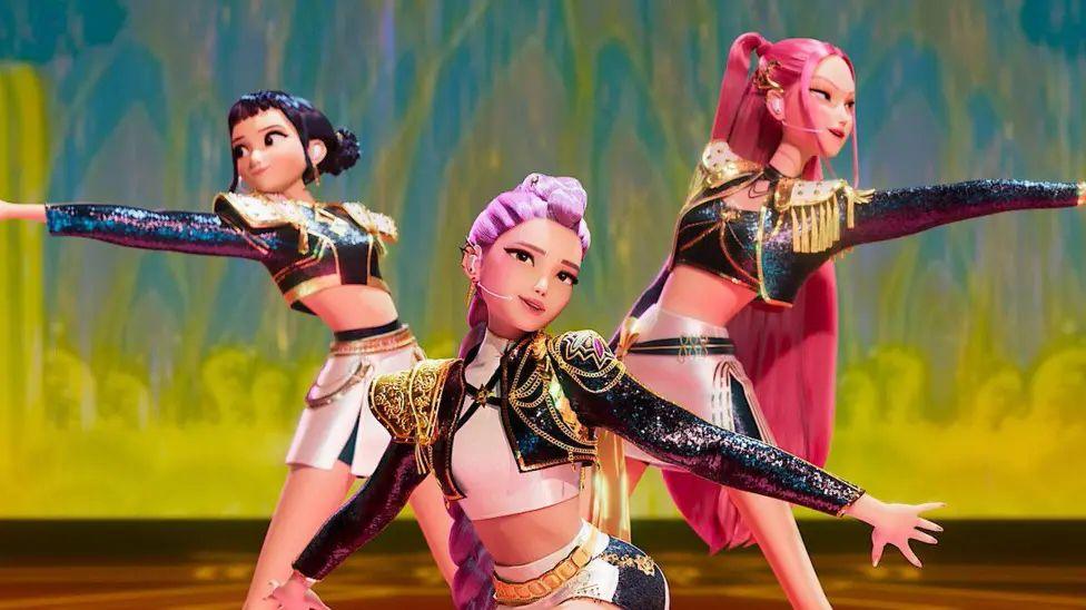 Image caption,Kpop Demon Hunters is Netflix's most-watched original title to date