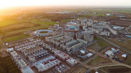 ‘Sustainability is embedded in the design of Eddington,’ said a University of Cambridge estates division spokesperson.Photograph: Marc Mann/Alamy