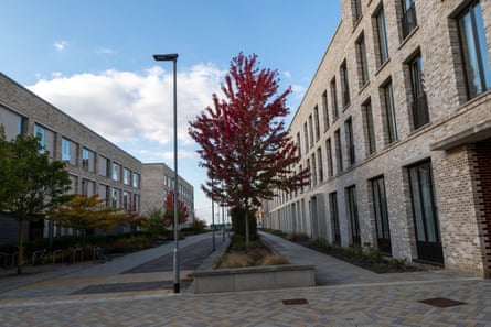 Eddington, on the north-western edge of Cambridge, will eventually provide homes for 8,000 people.Photograph: Martin Pick/Alamy