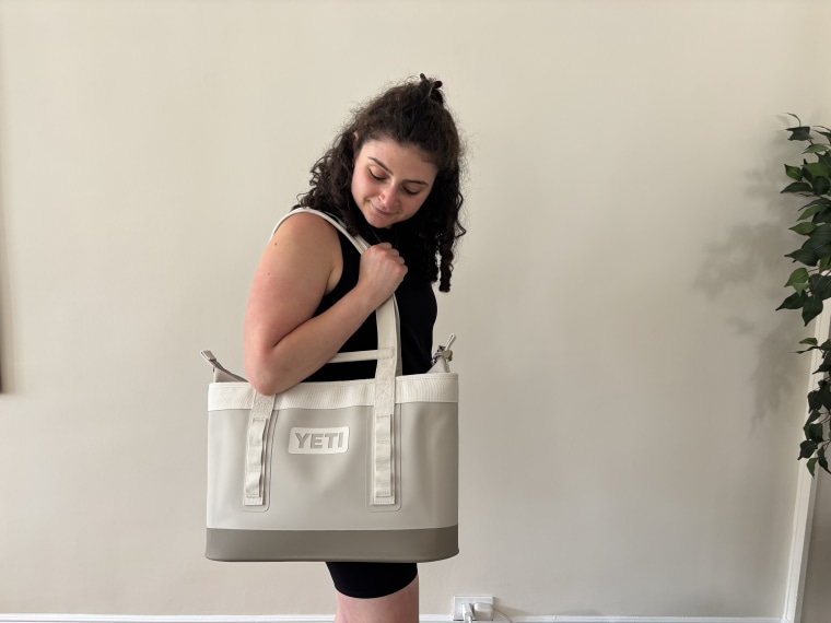 Malin loves how durable the Yeti Camino is and that it's waterproof.Zoe Malin