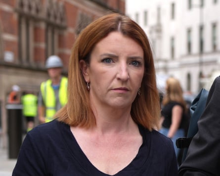 Burnham ally Louise Haigh oversees No 10 North.Photograph: Christopher Furlong/Getty Images