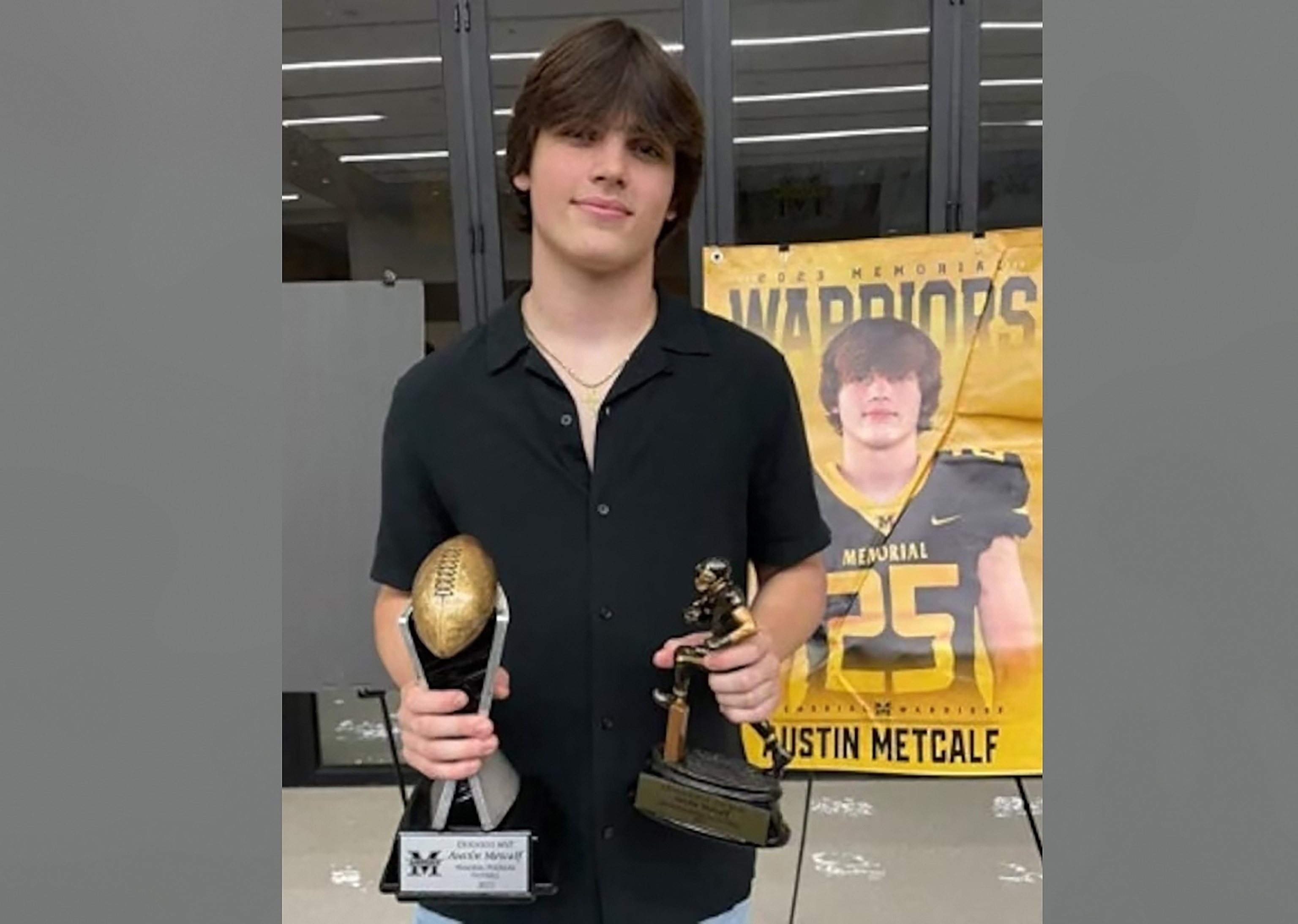 Austin Metcalf in a family provided photo.Metcalf Family