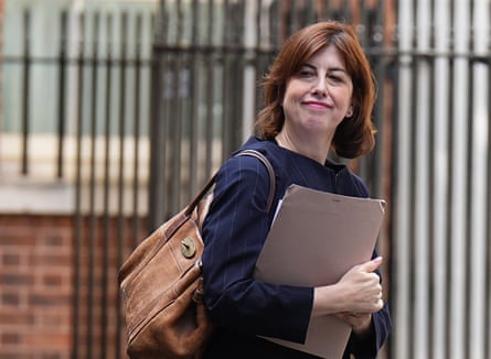 The education secretary, Lucy Powell, welcomed the return of Harry and Meghan.Photograph: Aaron Chown/PA