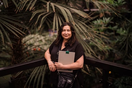 'This is a real community event,’ said Lydia Goldberg, who lives on the Barbican estate.Photograph: Sarah Lee/The Guardian