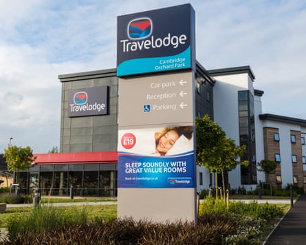 Travelodge said it had conducted an ‘audit’ to ensure all of its UK rooms had a secondary deadbolt and was making changes to its room access security policy.Photograph: PA Thompson/Getty