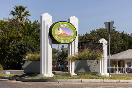 Avenal, California, an ‘oasis in the sun’.Photograph: Matt Gush/Shutterstock