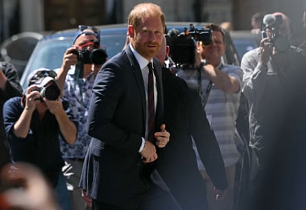 Harry visits London in July to attend a warm-up event for the Invictus Games next year.Photograph: Justin Tallis/AFP/Getty Images