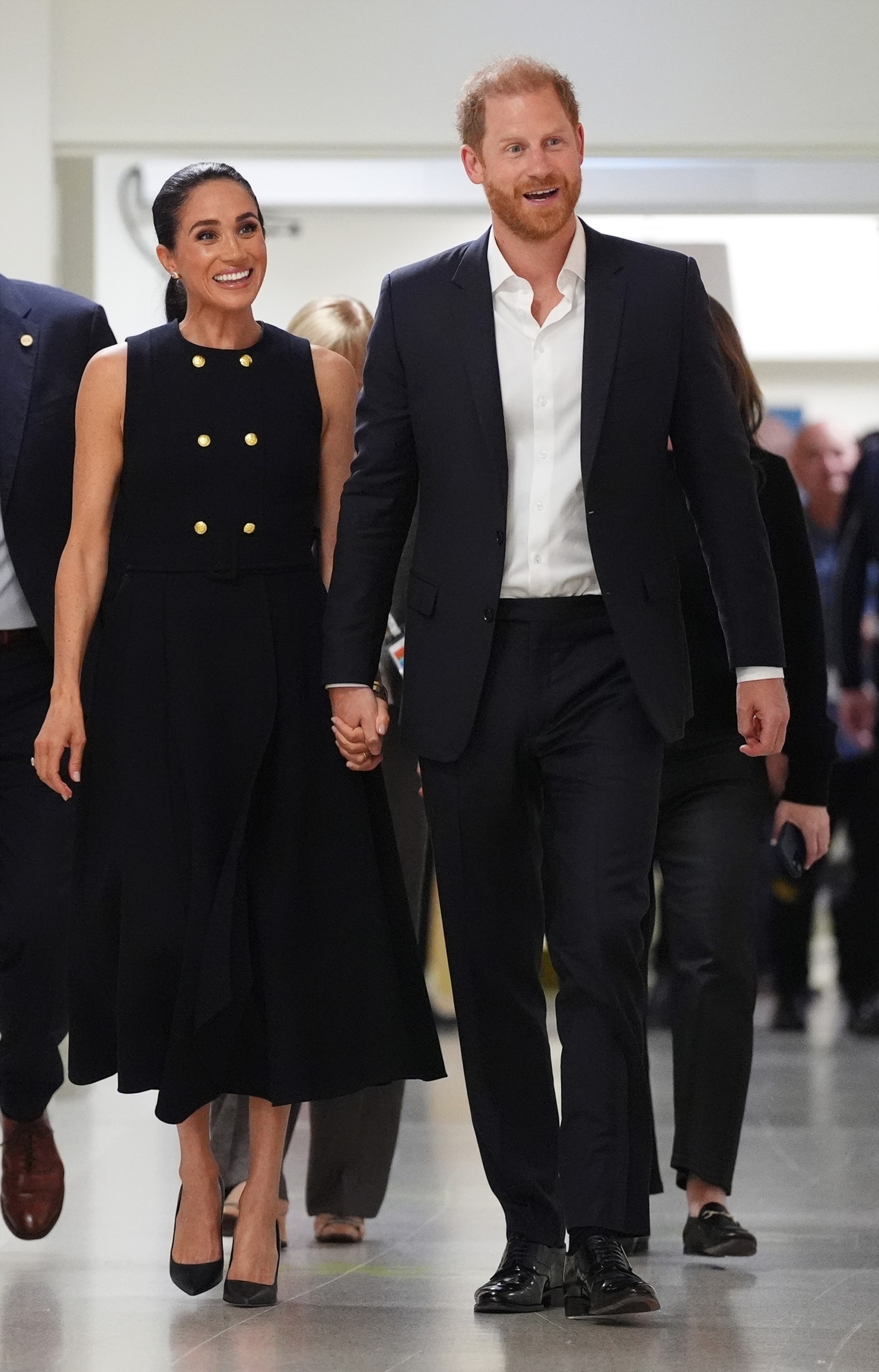 Meghan, Duchess of Sussex and Prince Harry, Duke of Sussex visit the Royal Children's Hospital on April 14, 2026 in Melbourne, Australia.Jonathan Brady-Pool/Getty Images