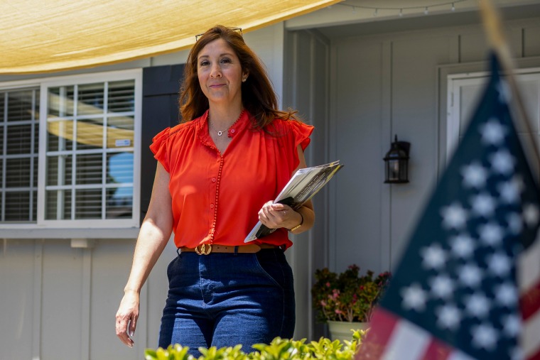 Democrat Melissa Hernandez was boosted by a last-minute surge of outside money but came up short.Annie Barker / AP file