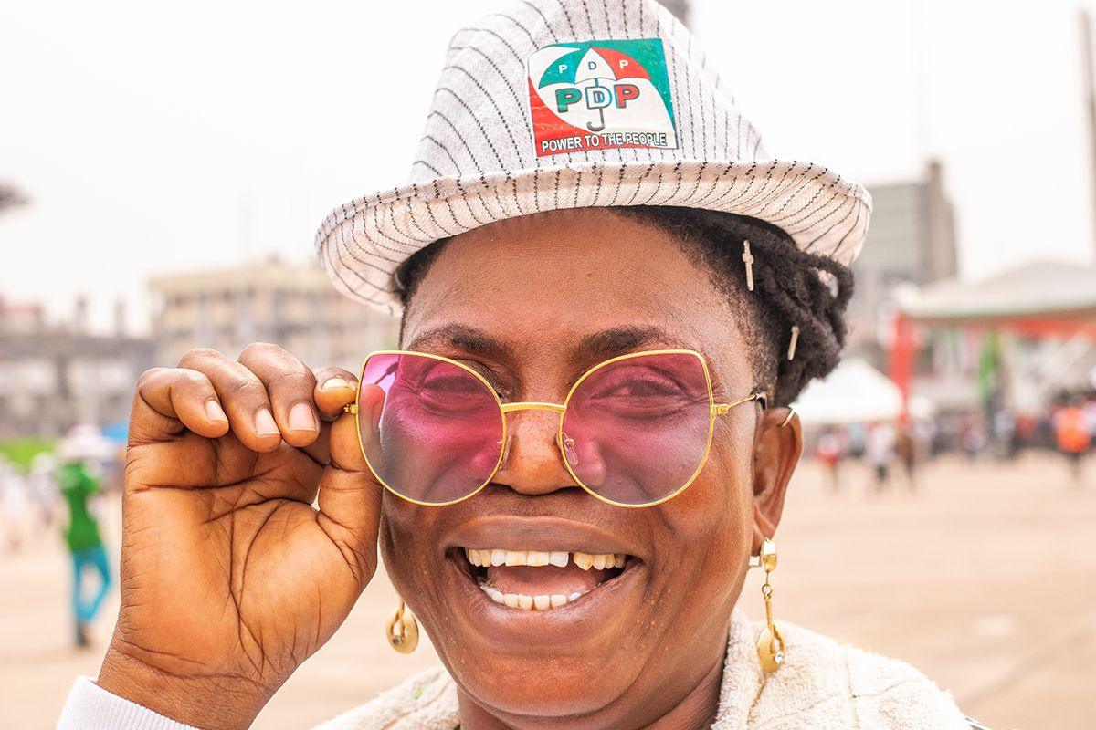 Image caption,Those who think there is still hope for the party look to its historic supporter base
