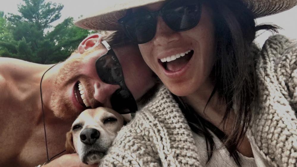 Image caption,The couple had their own Netflix documentary series called Harry & Meghan