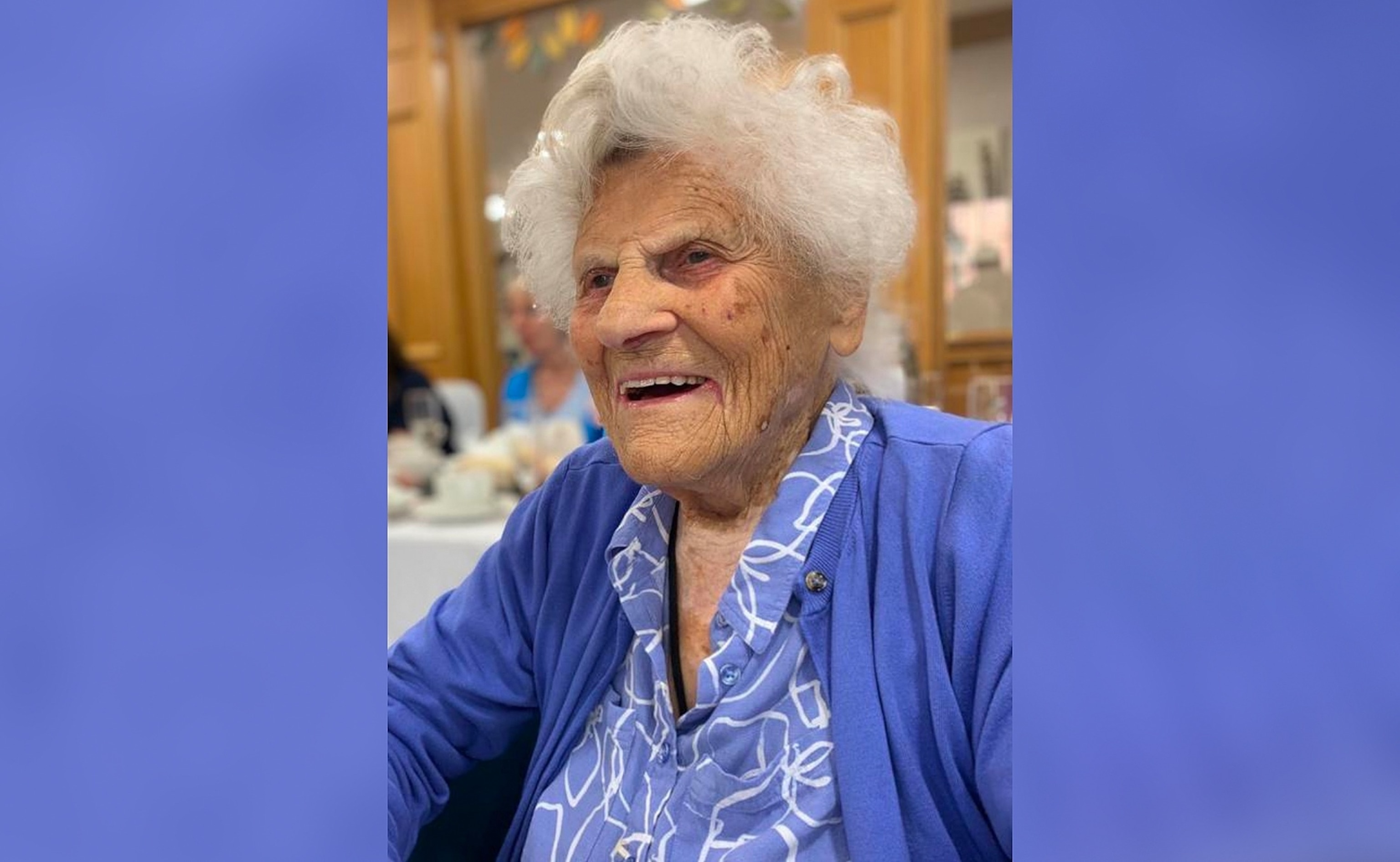 Ethel Caterham, recognized by Guinness World Records as the oldest person living, turns 117 on Aug. 21, 2026.Courtesy of Ethel Caterham Family