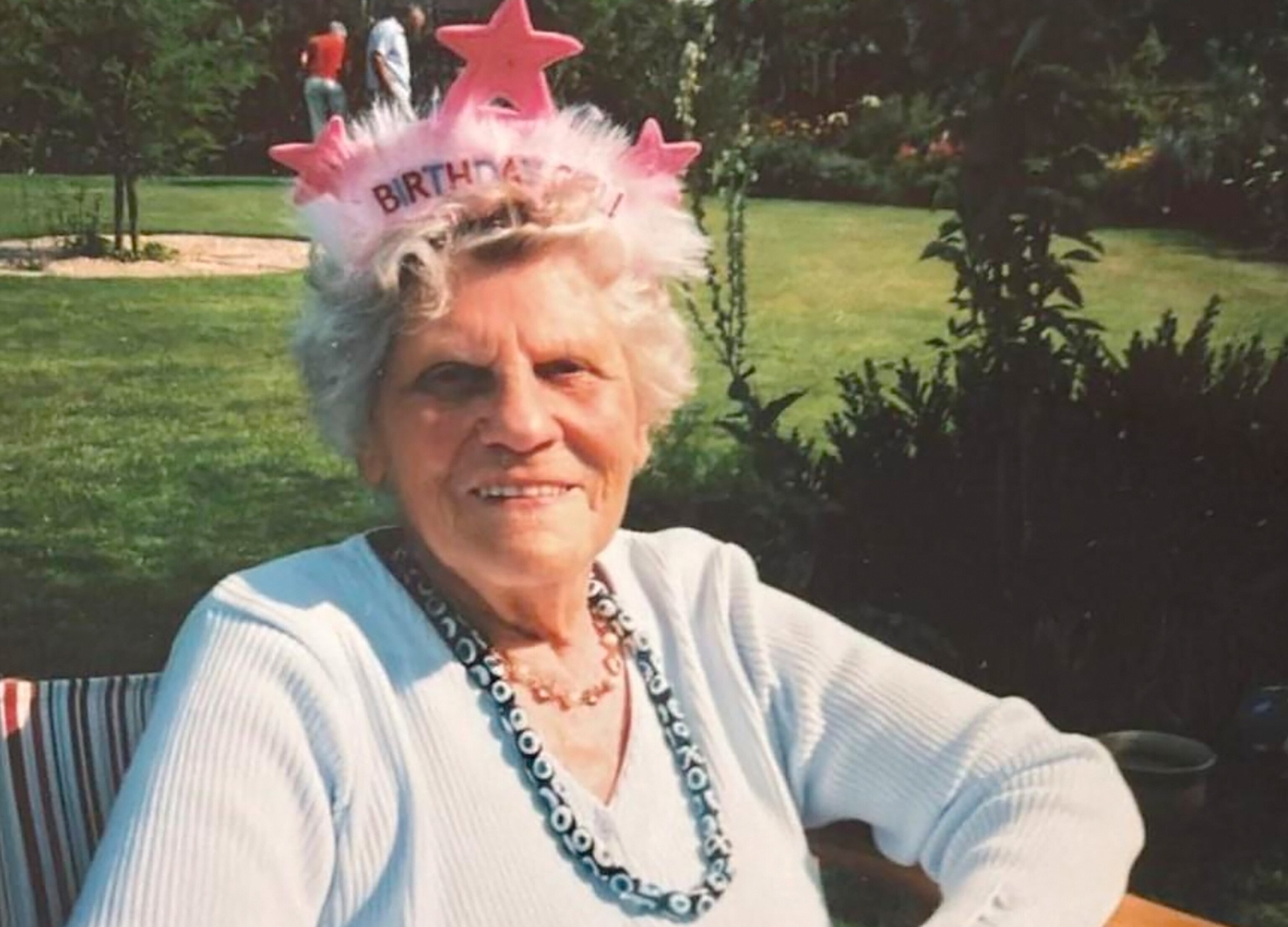 Ethel Caterham, recognized by Guinness World Records as the oldest person living, turns 117 on Aug. 21, 2026.Courtesy of Ethel Caterham Family