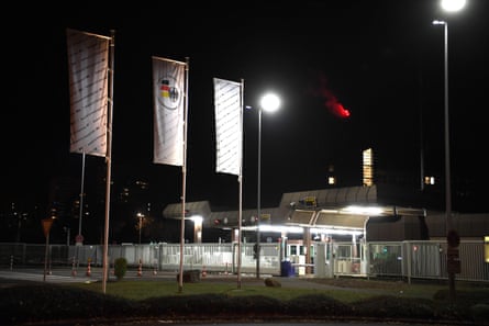 The headquarters of German domestic intelligence in Cologne.Photograph: Patrik Stollarz/AFP/Getty Images