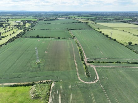 The proposed site of the datacentre in North Ockendon.Photograph: North Ockendon Residents Association