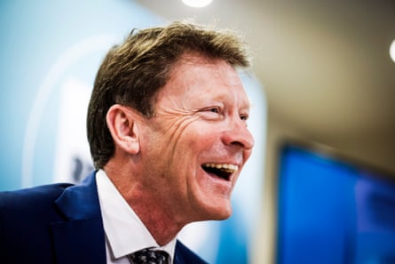 Reform’s deputy leader, Richard Tice, said people should be excited about hotter weather improving English viticulture.Photograph: Murdo MacLeod/The Guardian