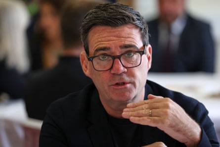 The prime minister, Andy Burnham, is being urged to give a stronger message on the climate by some of his MPs.Photograph: WPA/Getty Images