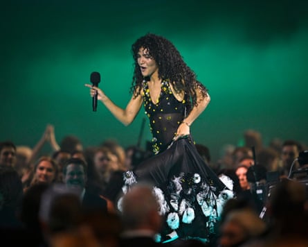 Olivia Dean performing at the Brit Awards in Manchester in February. Andy Burnham, the then mayor of Greater Manchester, accepted tickets to attend worth £3,800.Photograph: Gareth Cattermole/Getty Images