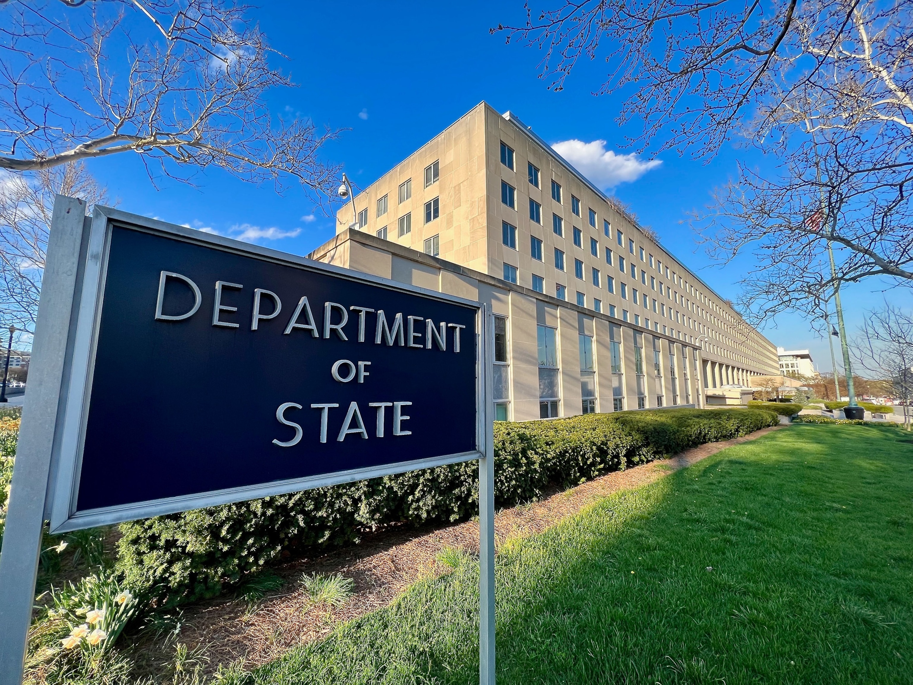 In this undated file photo, the State Department building is shown in Washington, D.C.STOCK PHOTO/Getty Images