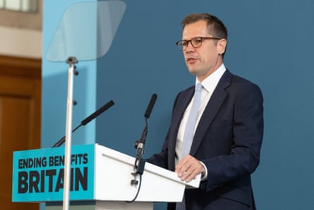 Reform UK’s shadow chancellor Robert Jenrick left the Tory party in January of this year.Photograph: Phil Lewis/SOPA Images/Shutterstock