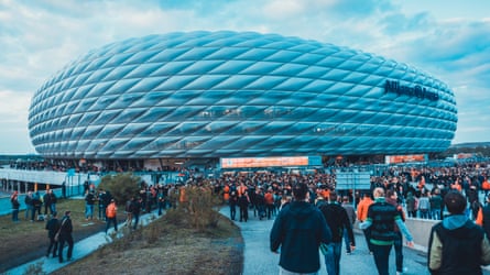 … Allianz Arena in Munich.Photograph: Terroa/Getty Images