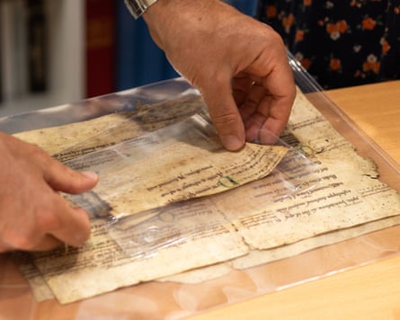 The academics believe further fragments are waiting to be found.Photograph: Max Rhydwen-Jones/States of Guernsey