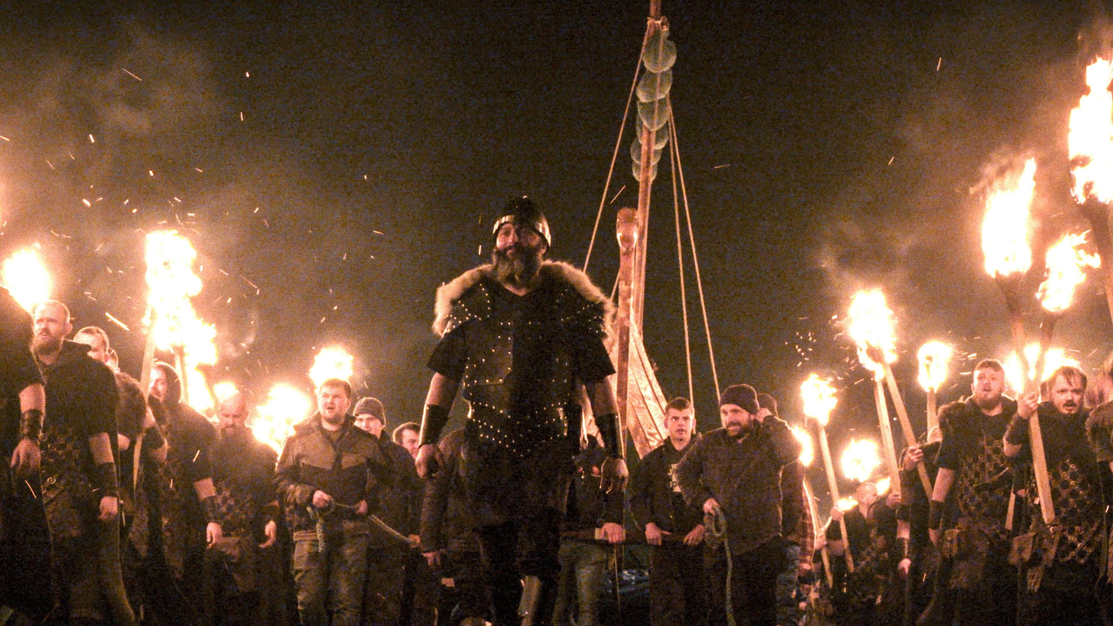 Image caption,Wrath of The Gods draws on Viking and Shetland mythology