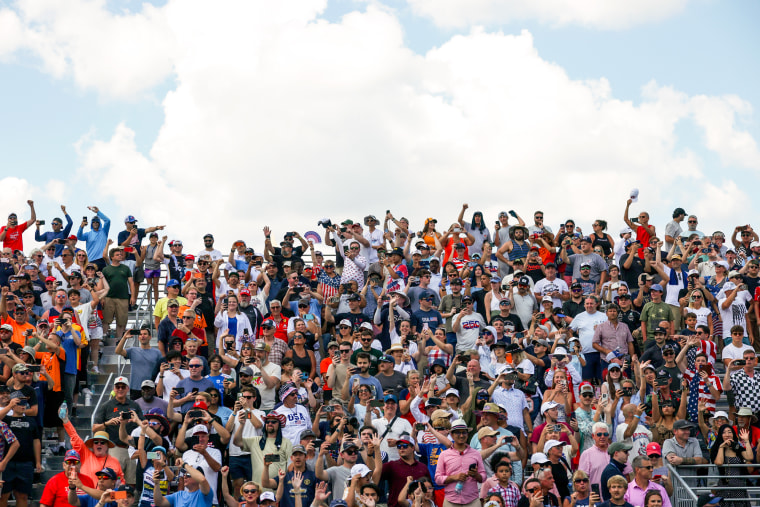 D.C. Mayor Muriel Bowser estimated attendance at 140,000 for each day of the weekend.Kevin Dietsch / Getty Images