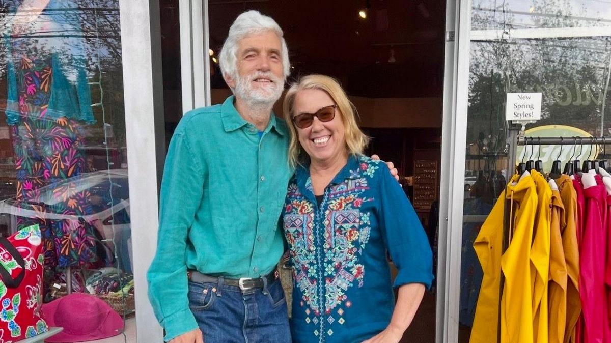 Image caption,Mike Roach and Kim Osgood