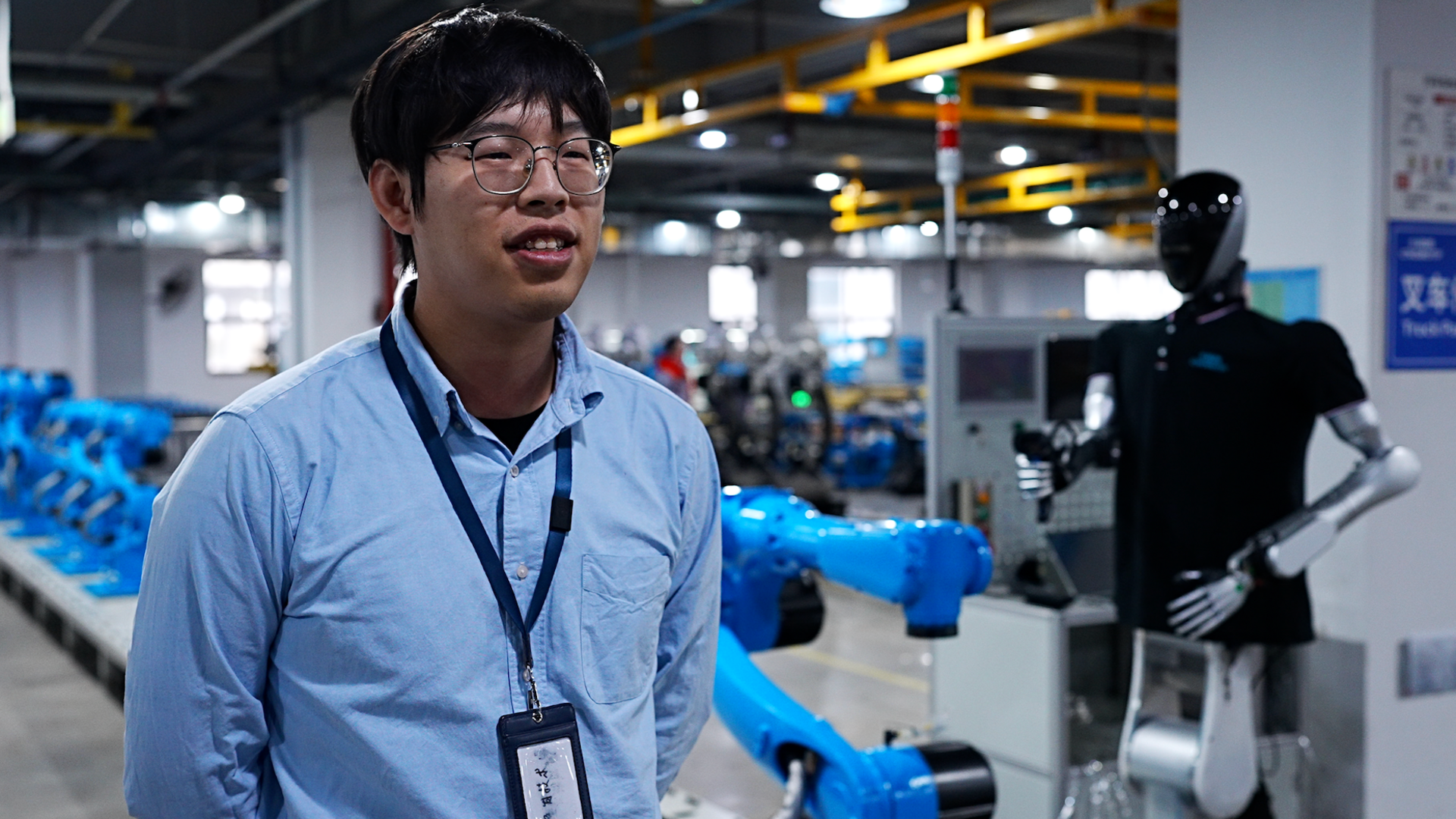 Image caption,Pang Kai is part of the research and development team