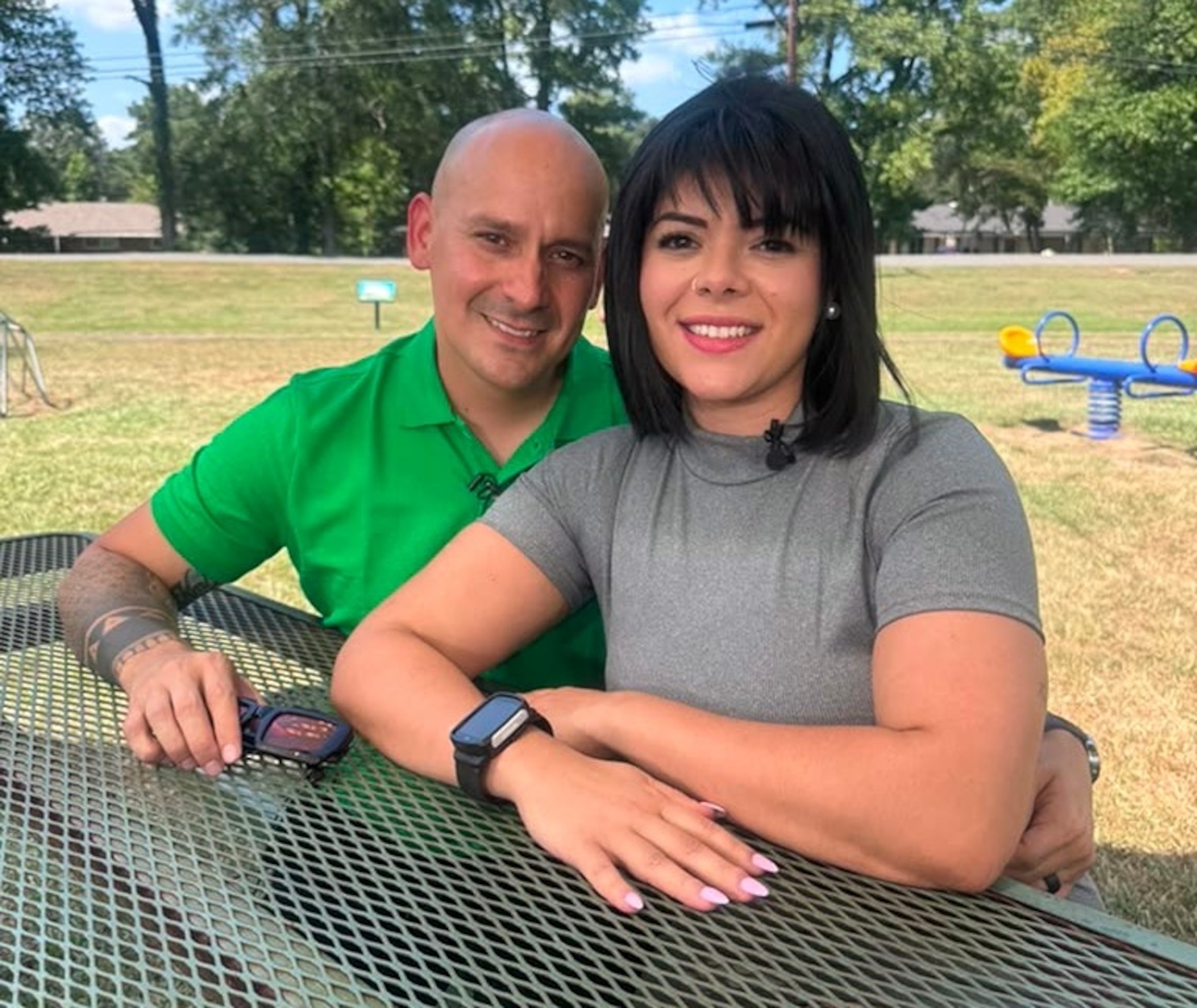 Army Staff Sgt. Alexis Jaramillo's wife, Maisa Lopes Eliaser was taken into custody in front of Jaramillo, who was dressed in uniform, and their five-year-old son during an appointment to be interviewed to get her green card on July 8.Courtesy Army Staff Sgt. Alexis Jaramillo