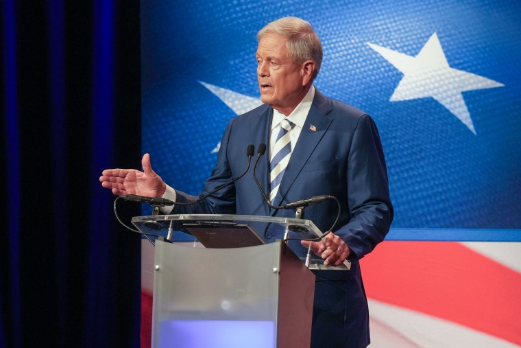Rep. Ralph Norman, R-S.C., has clashed with President Donald Trump in the past.Meg Kinnard / AP