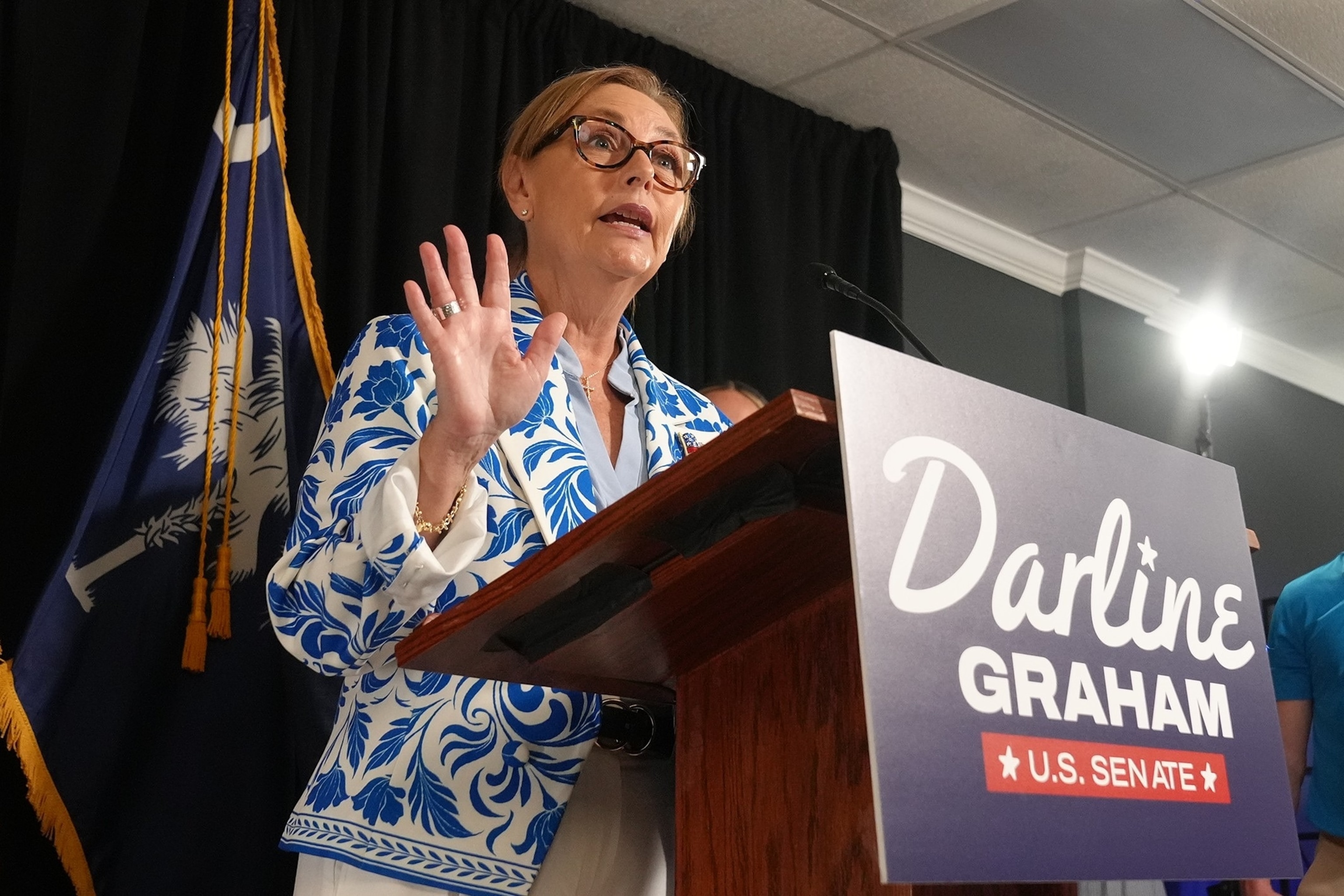Rep. Ralph Norman speaks during a forum for candidates competing in a special Republican Senate primary runoff to replace the late Sen. Lindsey Graham, Aug. 17, 2026, in Greenville, S.C.Meg Kinnard/AP