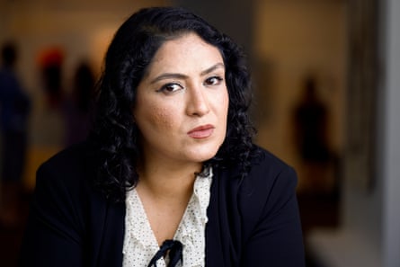 The Iranian photojournalist Yalda Moaiery, who was sentenced in absentia to 15 years in prison for her work covering the US-Israeli war in Iran.Photograph: Santiago Mejia/San Francisco Chronicle/Polaris/eyevine