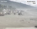Footage shows scale of floods in Nepal
