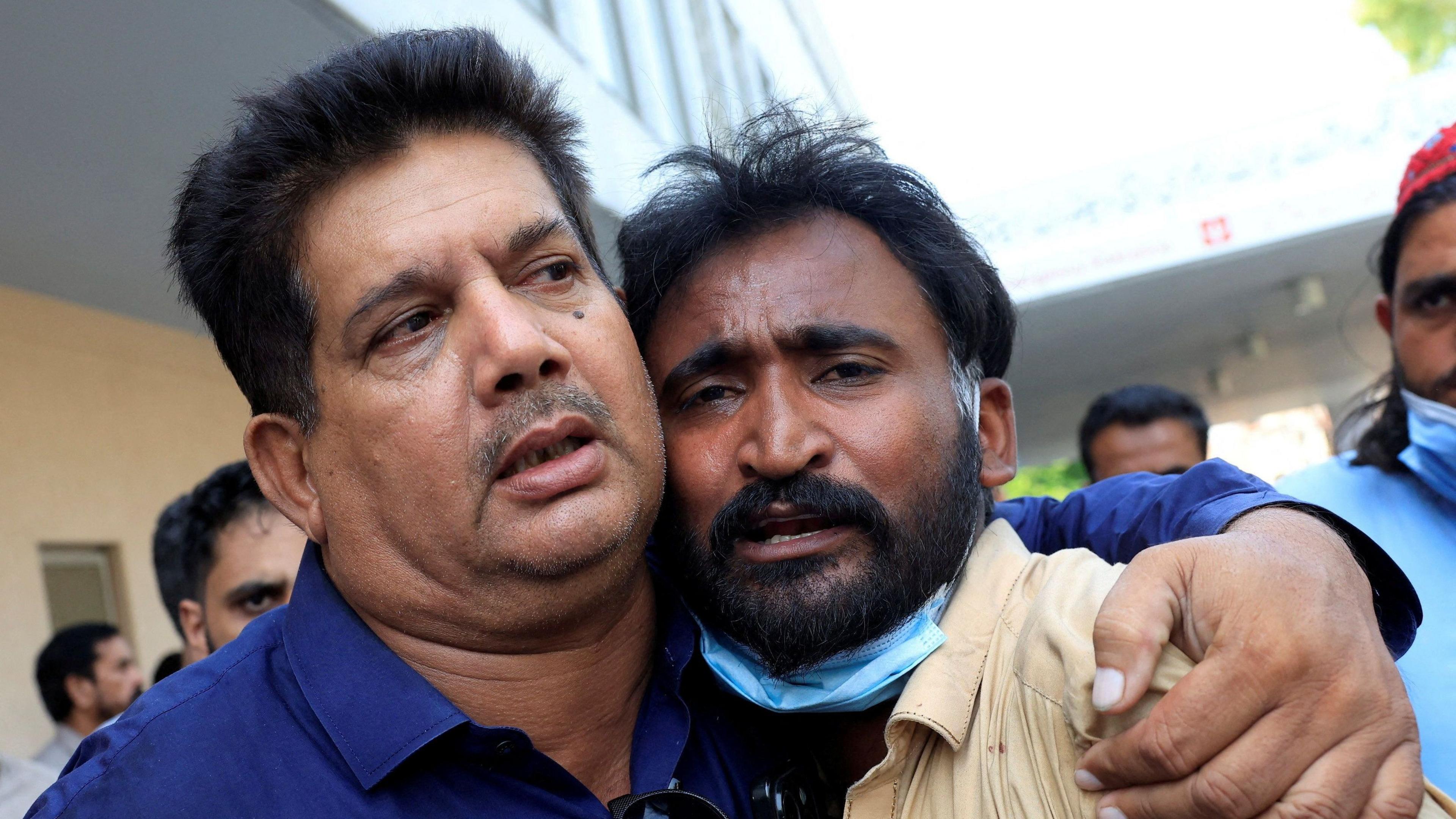 Image caption,Eyewitnesses say proper evacuation protocols were not in place at the hospital