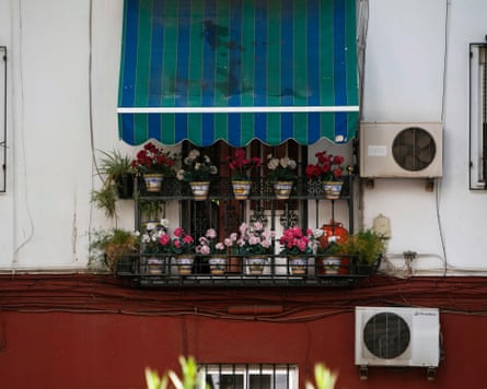 The summer heatdome over Europe caused an unprecedented demand for air conditioners – for those who can afford them.Photograph: Cristina Quicler/AFP/Getty Images