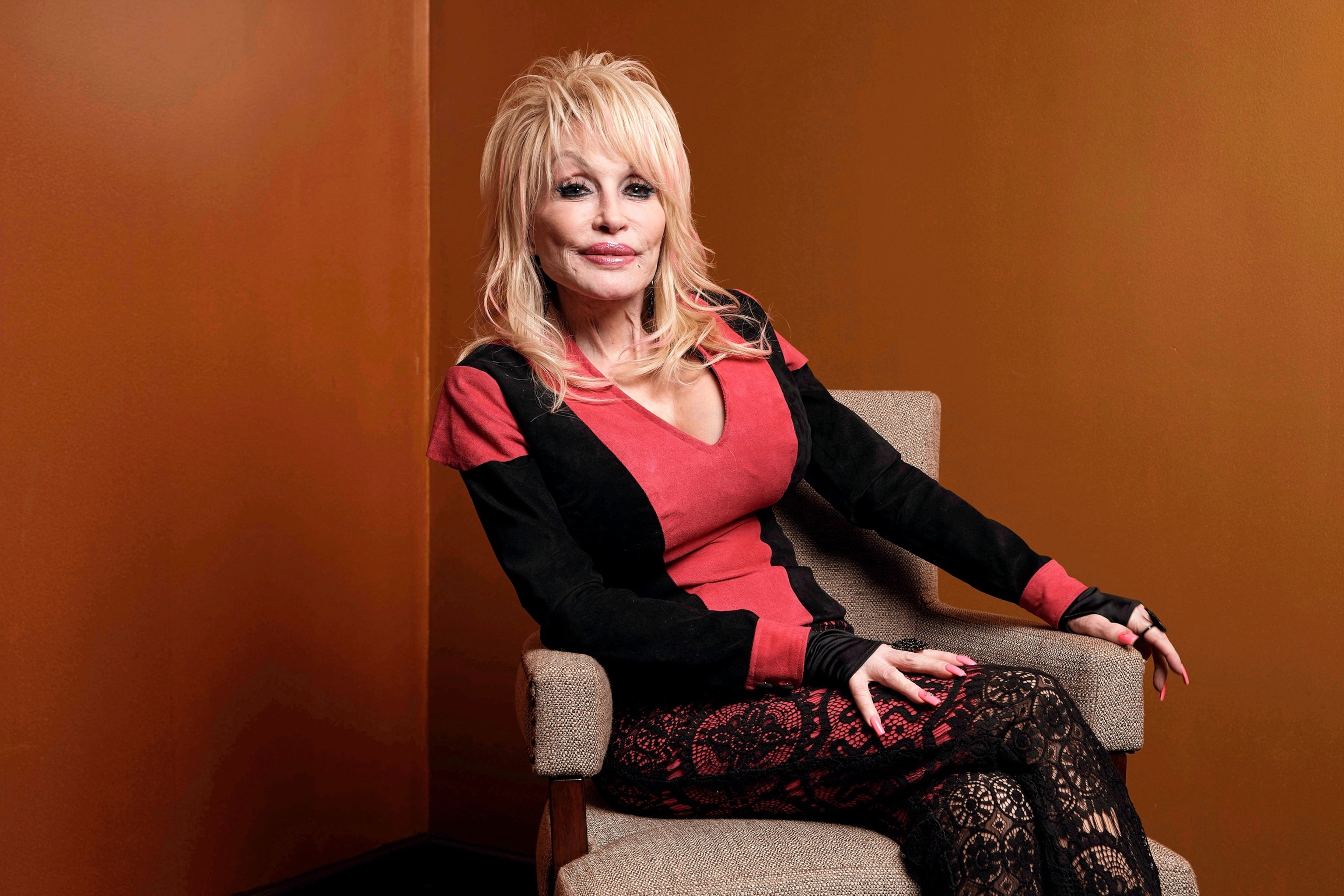 Dolly Parton poses at the Carnegie Medal of Philanthropy Ceremony in New York, Oct. 13, 2022.Andres Kudacki/AP Photo