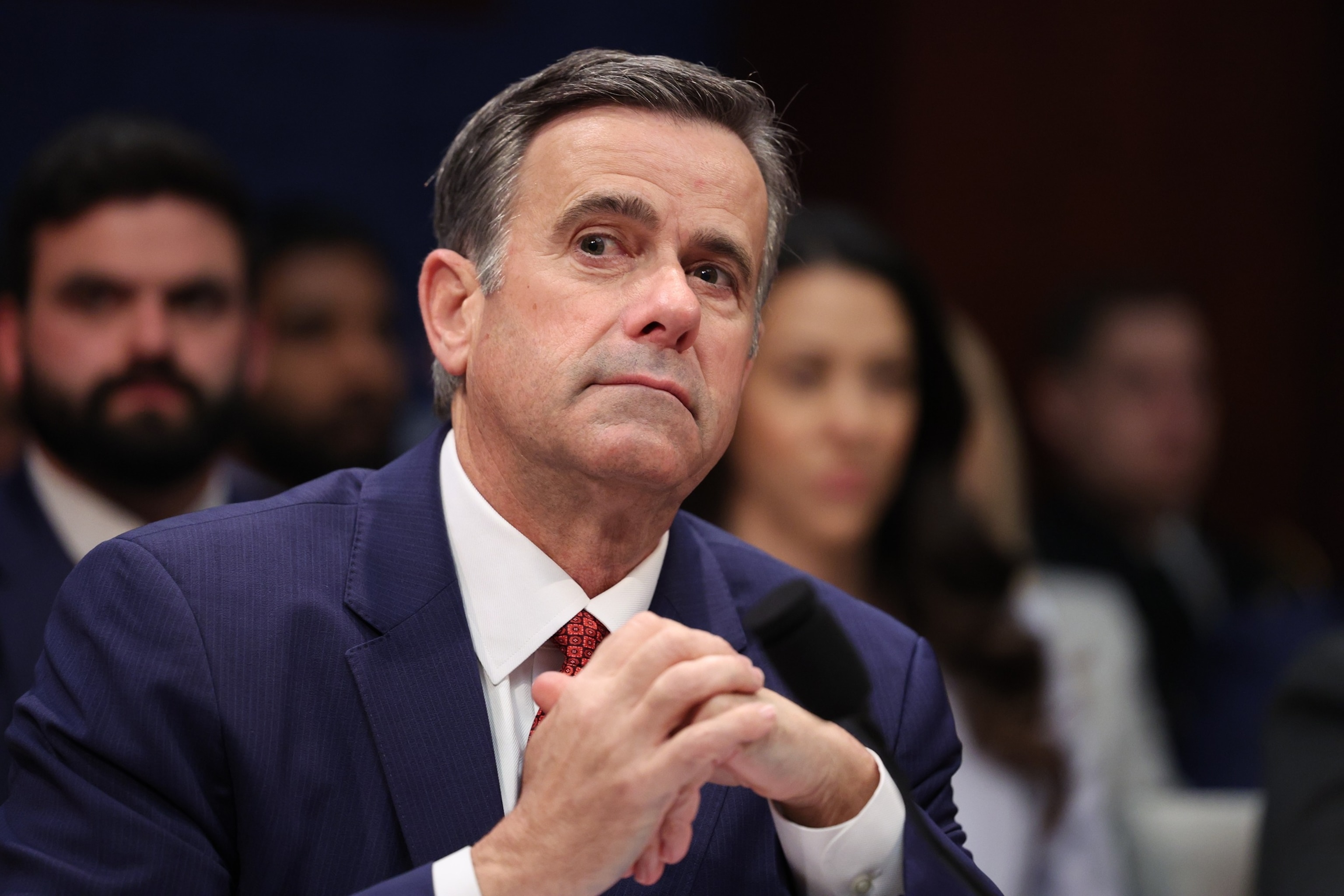 CIA Director John Ratcliffe listens during a House Permanent Select Committee on Intelligence hearingÂ to examine worldwide threats, Thursday, March 19, 2026, on Capitol Hill in Washington.Tom Brenner/AP