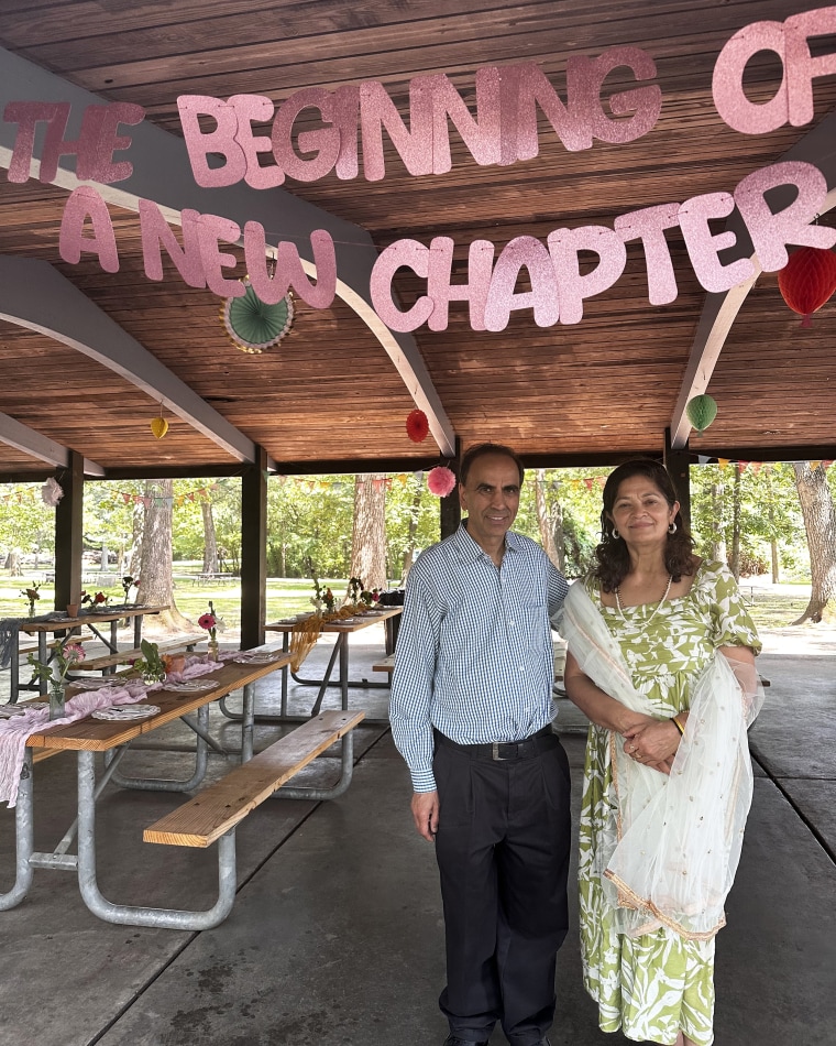 Ramesh Sharma and his wife, Neelam Sharma, two U.S. citizens missing following the Nepal flash floods.Courtesy of Dr. Radhika Sharma
