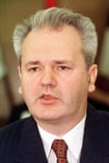 Slobodan Milošević.Photograph: Srdjan Ilic/AP