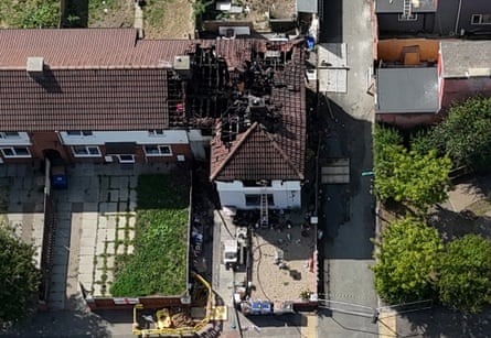 The victims of the Grangetown house fire have been named as Natalie McDonald, 34, and her niece Valentina Foster, seven.Photograph: Owen Humphreys/PA