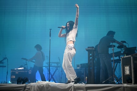 Lorde, seen here at Glastonbury last year, will perform in Bristol this weekend.Photograph: Oli Scarff/AFP/Getty Images
