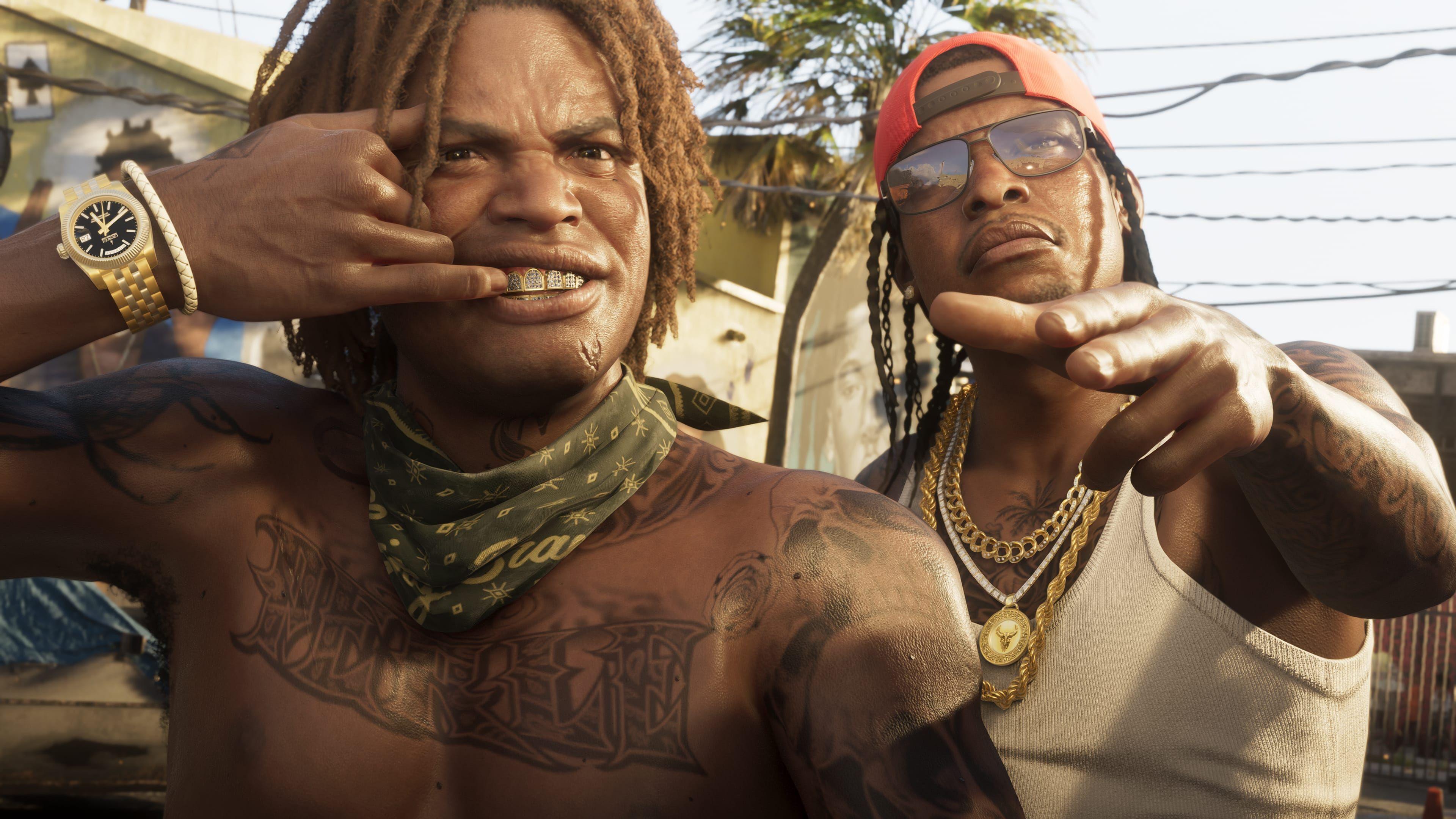 Image caption,Fans said the detailed characters in the game were "mind-blowing" to see