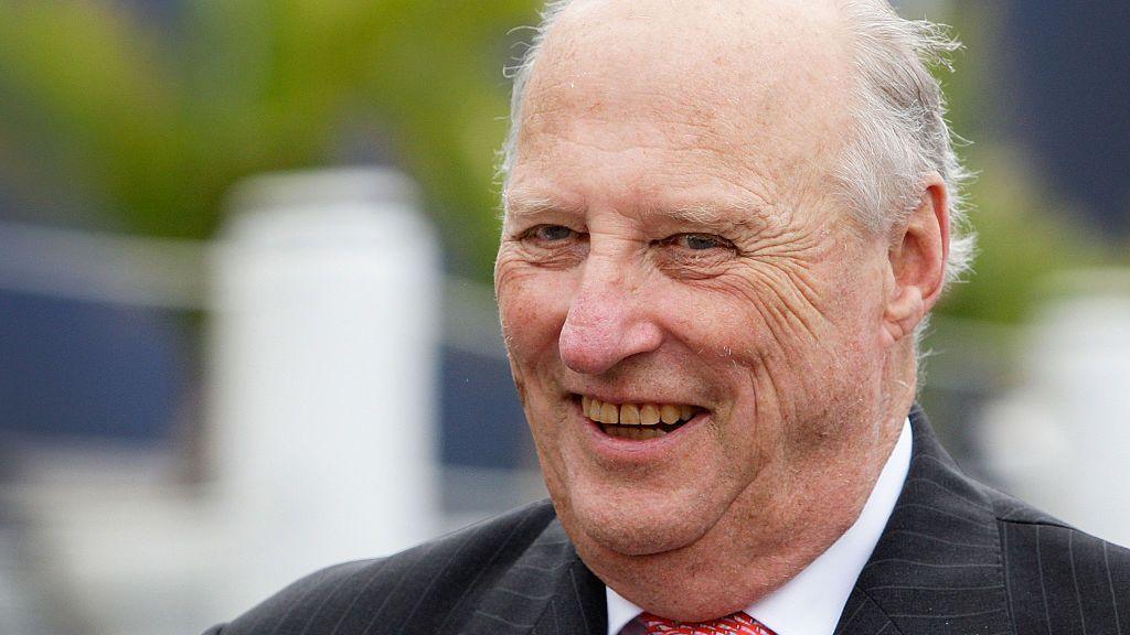 Image caption,Harald was Norway's first king born in Norway since the 14th Century