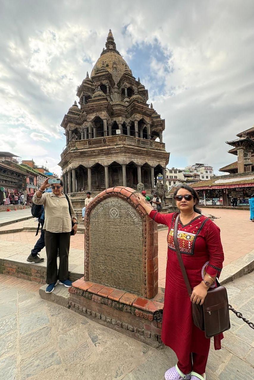 Image caption,Chakraborty told her husband she the pilgrimage was her 'dream trip'