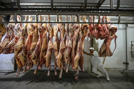 Tom Bradshaw, the president of the NFU.Photograph: Hollie Adams/Reuters