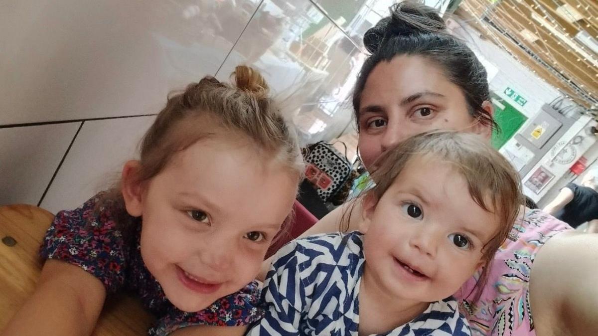 Image caption,London mother-of-two Harriet Anscombe signed her daughter up for the scheme when she was three months old