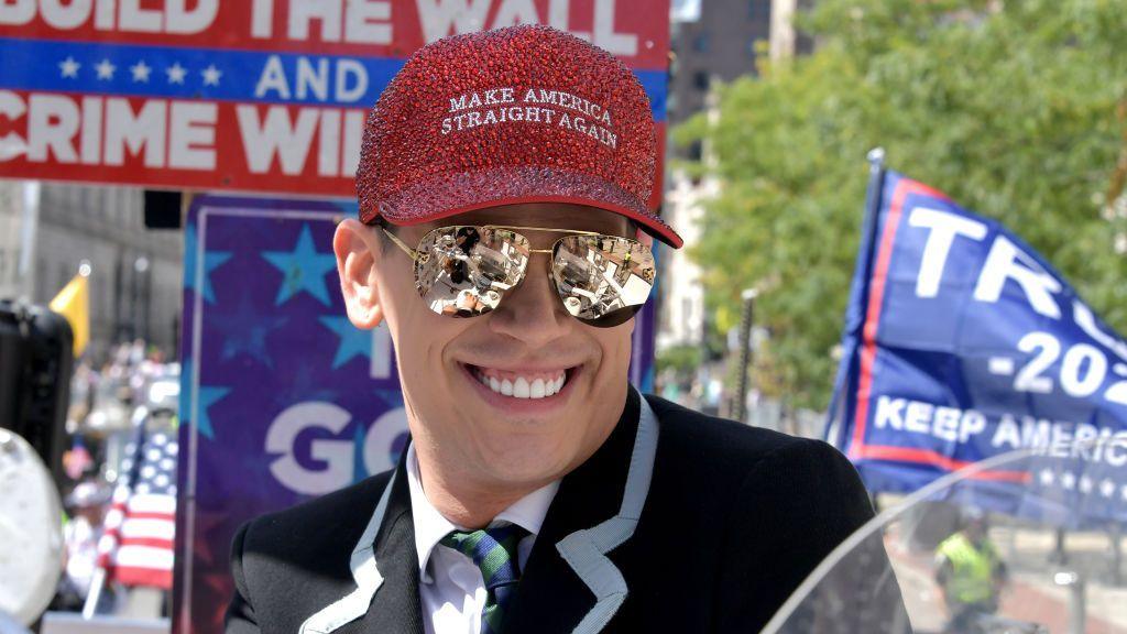 Image caption,The commentator has become a critic of Donald Trump, but still voices support for his agenda