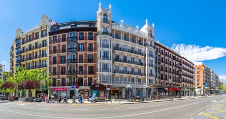 The penthouse flat bought for Ayuso is in the upmarket Chamberí neighbourhood of Madrid.Photograph: Alessandro Giamello/Alamy
